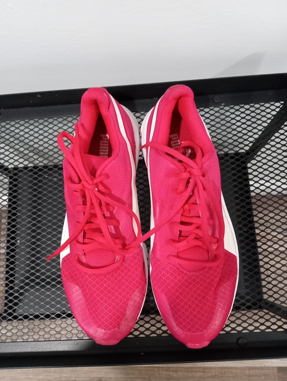Women's Puma Leather And Mesh Sneakers